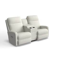 Finley  Power Wall Reclining Loveseat w Headrest & Console