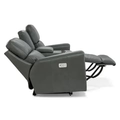 Apollo Power Reclining Loveseat w/ Headrest Lumbar & Console