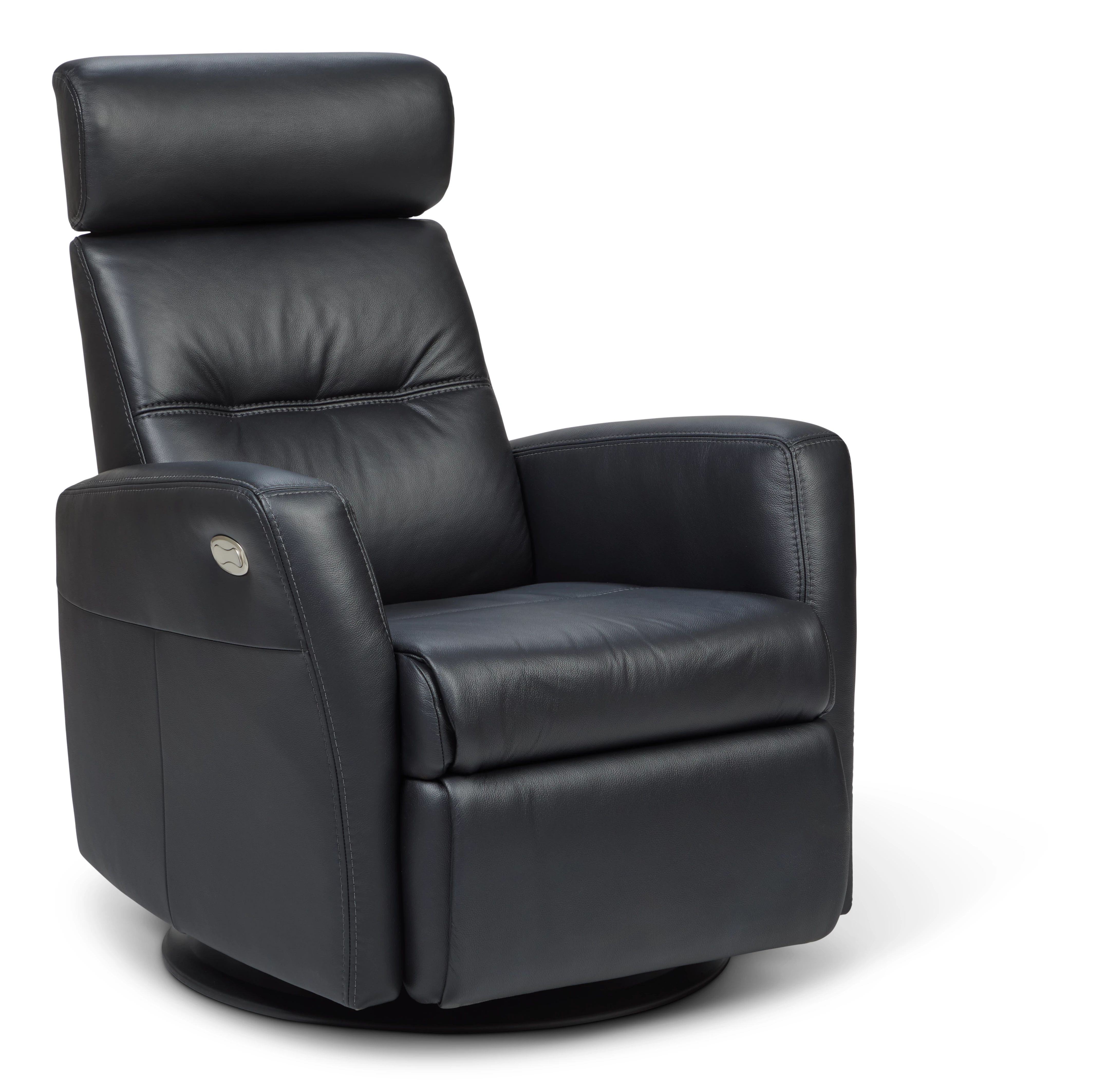 Tya Large Fauteuil Relax Power Swivel Glider avec Têtière Manuelle