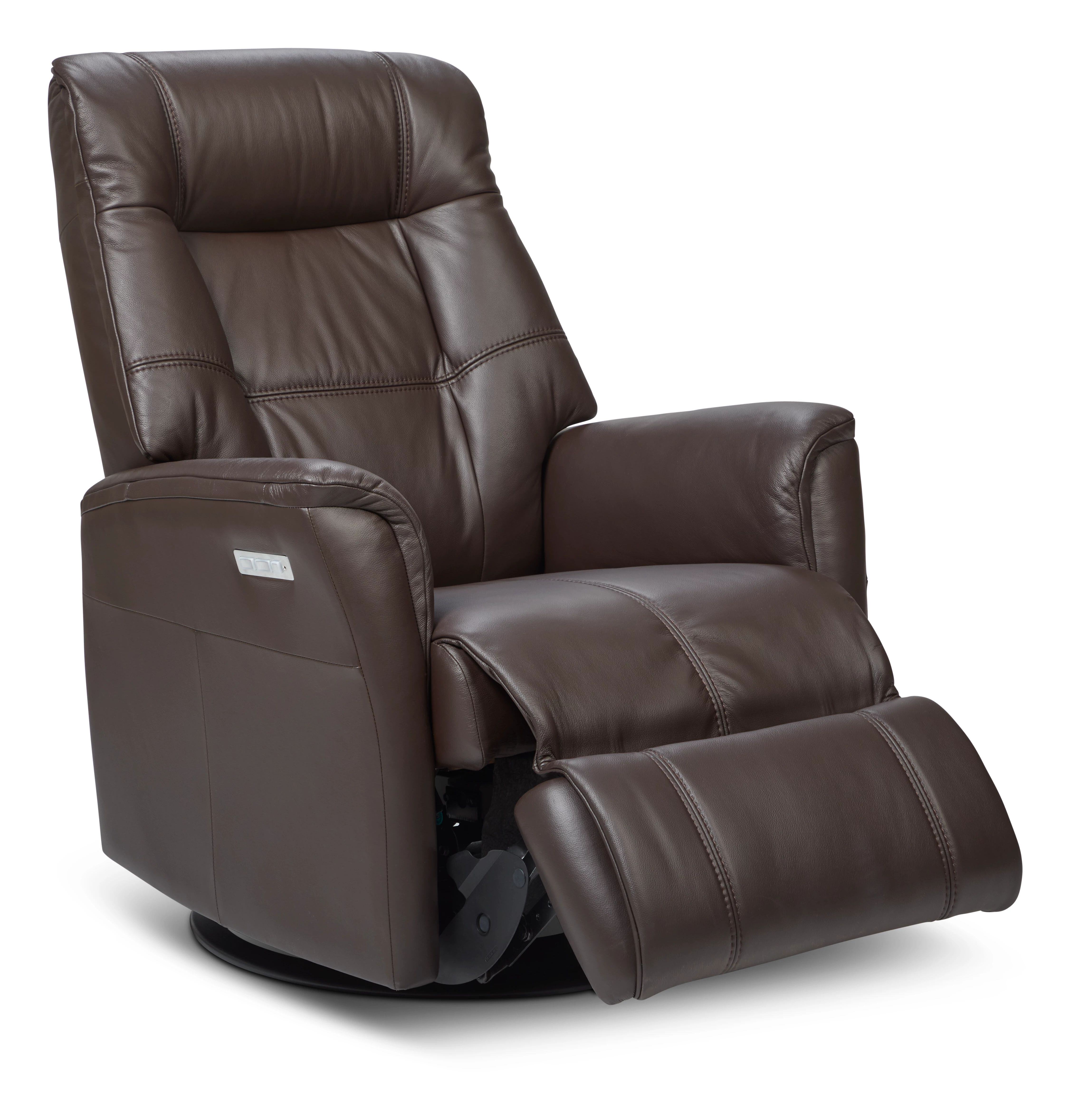 Fauteuil inclinable pivotant Muru Large avec repose-tête électrique