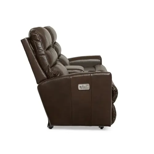 Liam Power Wall Reclining Loveseat avec repose-tête et console