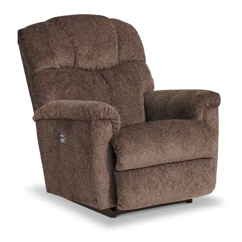 Lancer fauteuil inclinable Power Rocking avec appui-tête et soutien lombaire